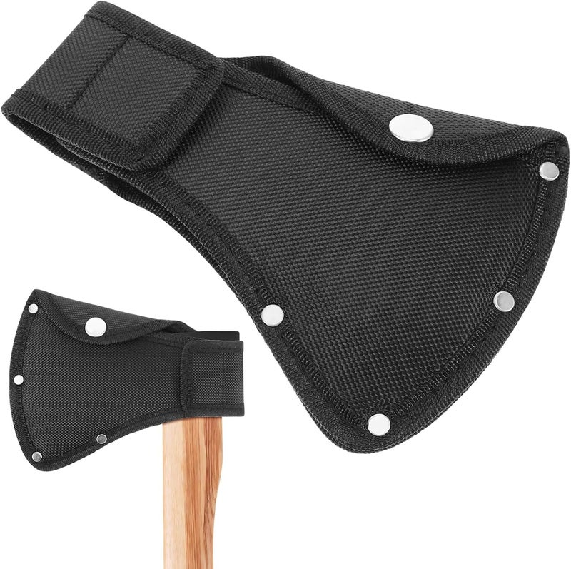 CdbC Hatchet Sheath, Oxford Hatchet Cover for Safety, Outdoor Camping Axe Blade Protection Cover, Axe Blade Protector with Belt Loop - Image 1
